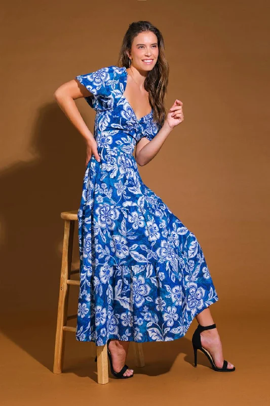 EXCEEDINGLY ELEGANT WOVEN MIDI DRESS