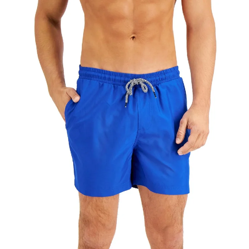 INC Mens Quick Dry 5" Inseam Swim Trunks Strap Bikini Set