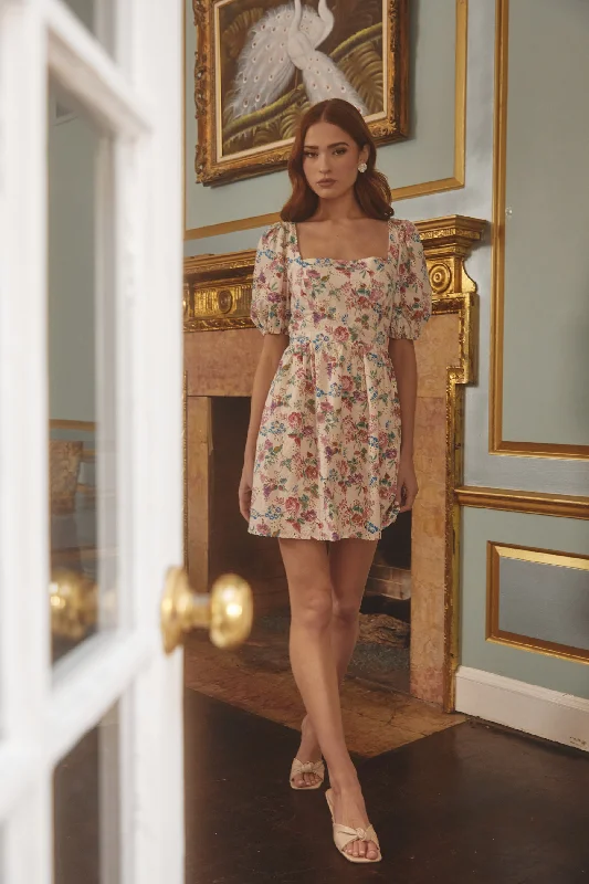 Marley Floral Eyelet Mini Dress