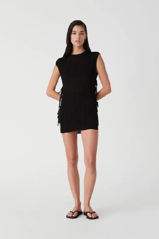 Nevada Mini Dress Black