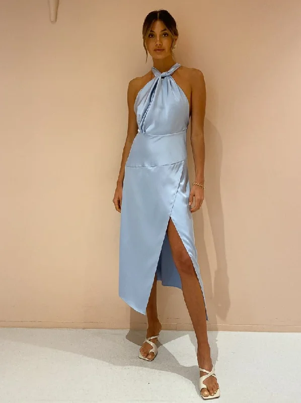 One Fell Swoop Sidney Midi Dress in Carolina Blue