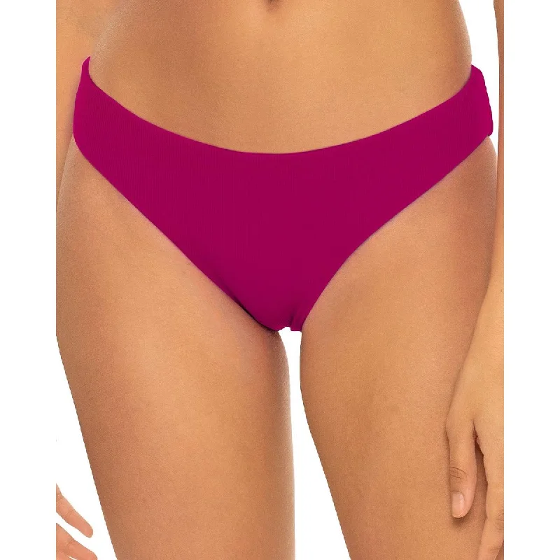 Becca by Rebecca Virtue Womens Adela Low Rise Bikini Swim Bottom Separates Elegant Ruffle Swimsuit Becca by Rebecca Virtue Womens Adela Low Rise Bikini Swim Bottom Separates Elegant Ruffle Swimsuit