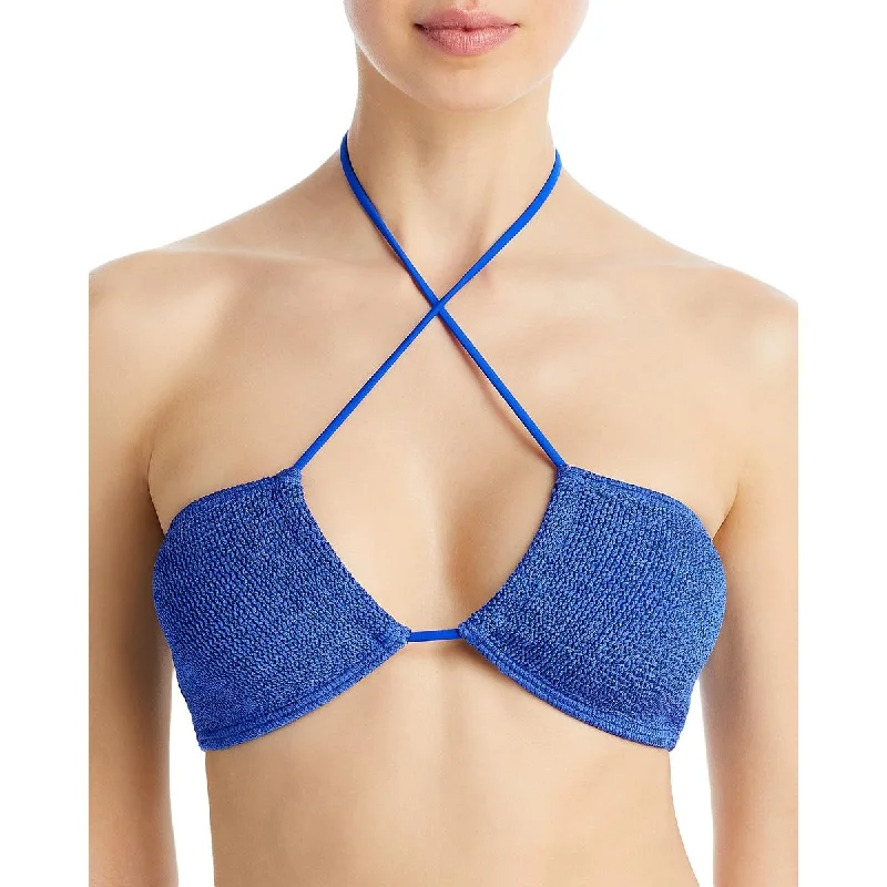 Bond-Eye Womens Margarita Halter Bandeau Bikini Swim Top Retro-Inspired Bikini Set