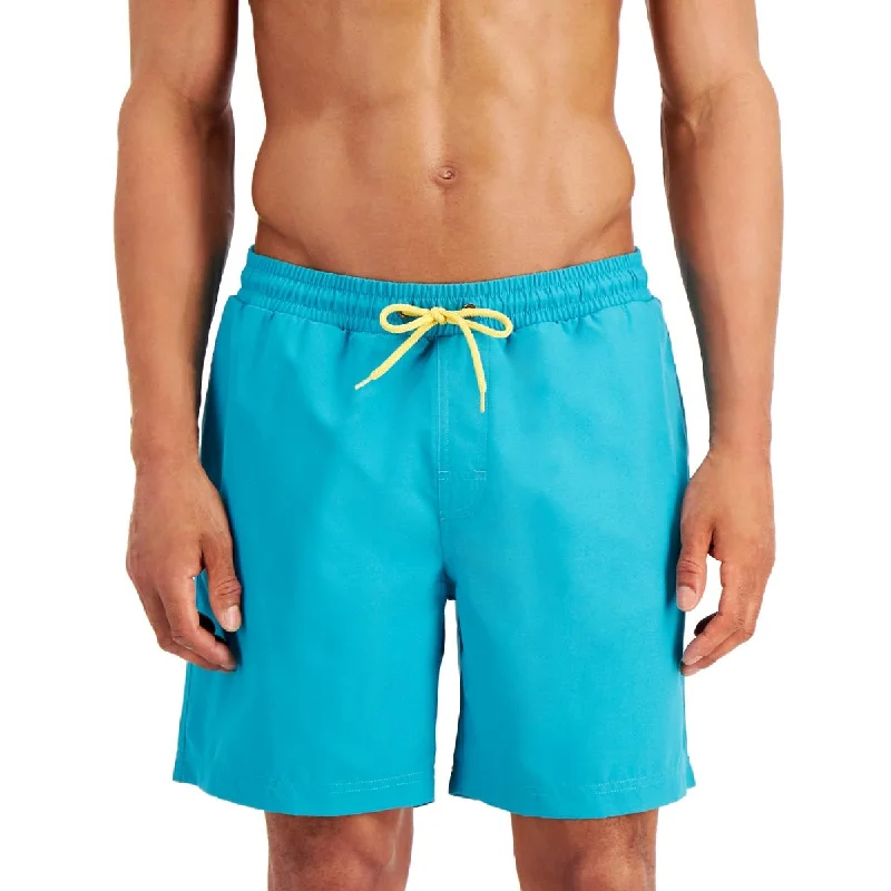 Club Room Mens Performance Beachwear Swim Trunks Beach Ready Swimsuit