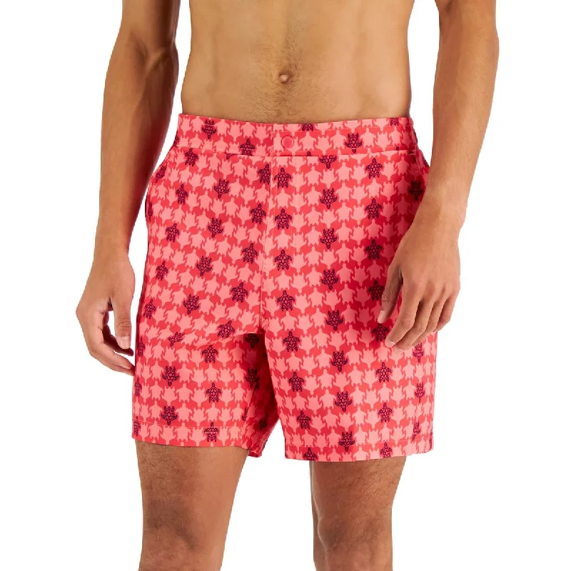 Club Room Mens Printed 7' Inseam Swim Trunks Chic Bikini Set