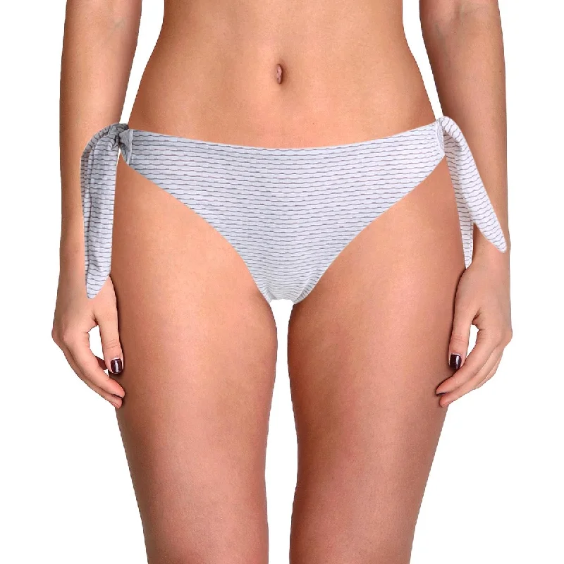 Eberjey Womens Sorento Summer Ursula Metallic Side Tie Bikini Swim Bottom Monokini Swimsuit Design Eberjey Womens Sorento Summer Ursula Metallic Side Tie Bikini Swim Bottom Monokini Swimsuit Design
