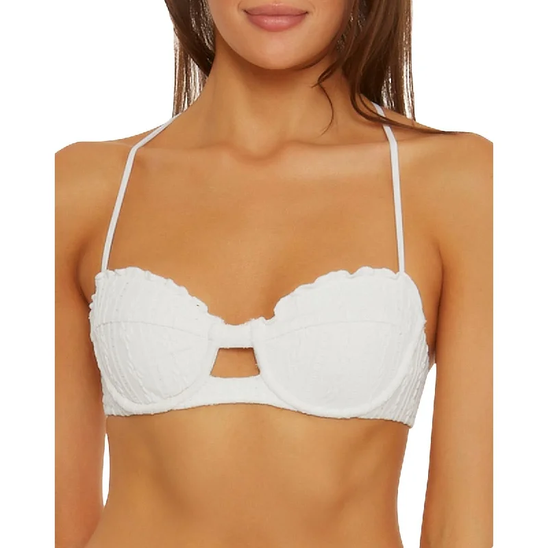 Isabella Rose Womens Meadow Underwire Top Underwire Nylon Bikini Swim top Classic One-Piece Isabella Rose Womens Meadow Underwire Top Underwire Nylon Bikini Swim top Classic One-Piece