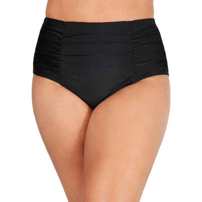 Island Escape Womens Plus South Beach High Waist Minimizing Bikini Swim Bottom Sporty Racerback Swimsuit Island Escape Womens Plus South Beach High Waist Minimizing Bikini Swim Bottom Sporty Racerback Swimsuit