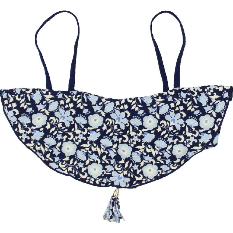 Jessica Simpson Girls Floral Print Swim Top Separates Vibrant Bikini Bottoms