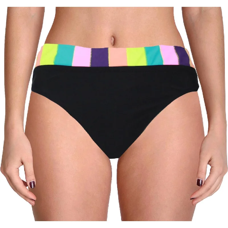 Jessica Simpson Womens Contrast Trim Hipster Swim Bottom Separates Full Coverage Swimsuit Jessica Simpson Womens Contrast Trim Hipster Swim Bottom Separates Full Coverage Swimsuit