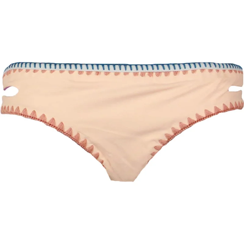 Jessica Simpson Womens Cut-Out Reversible Swim Bottom Separates Two-Piece Beachwear