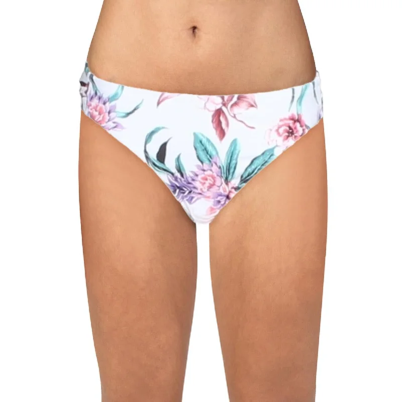 Jessica Simpson Womens Floral Print Hipster Swim Bottom Separates High-Waist Bikini Set Jessica Simpson Womens Floral Print Hipster Swim Bottom Separates High-Waist Bikini Set