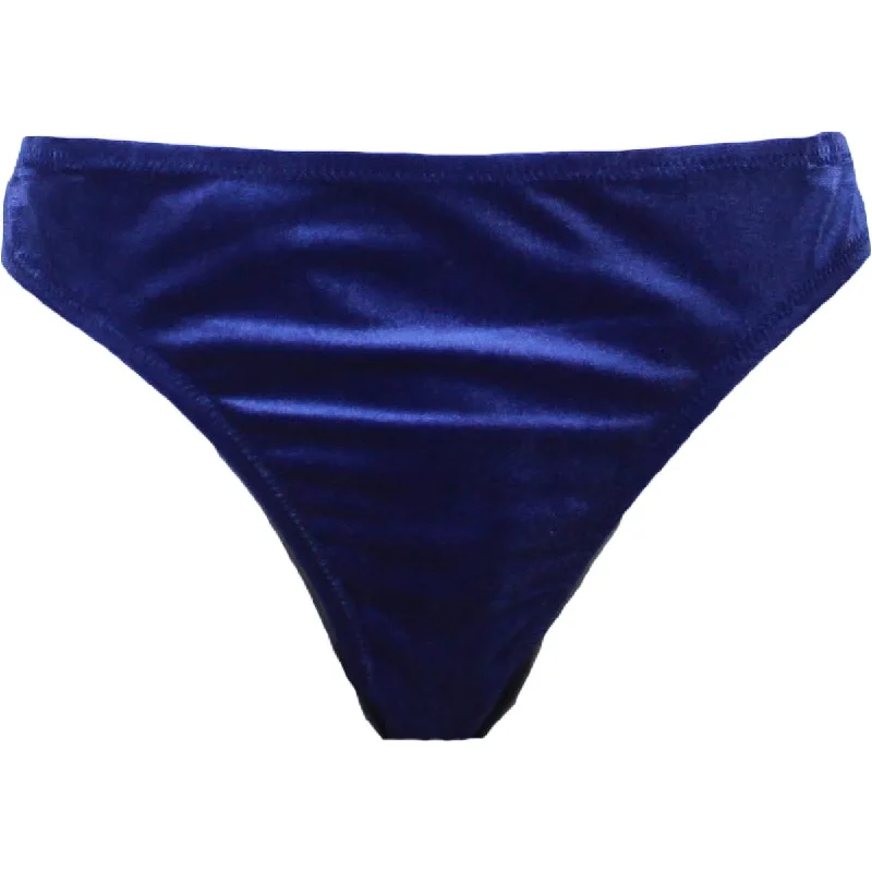 Jessica Simpson Womens Velveteen Bikini Swim Bottom Separates Strap Bikini Set