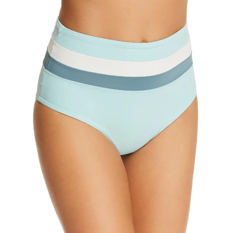 L Space Womens Portia Striped High Waist Swim Bottom Separates Sporty Swimwear Bottoms L Space Womens Portia Striped High Waist Swim Bottom Separates Sporty Swimwear Bottoms
