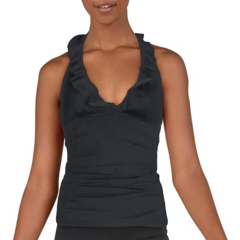 Lauren Ralph Lauren Womens Ruffled Underwire Swim Top Separates Timeless Black Bikini Lauren Ralph Lauren Womens Ruffled Underwire Swim Top Separates Timeless Black Bikini