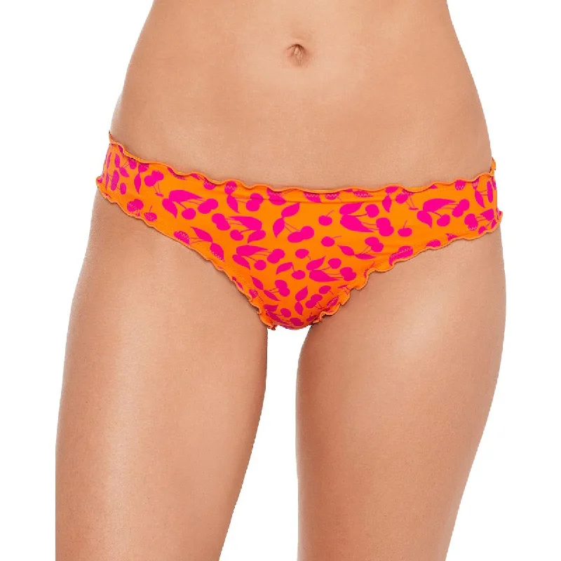Salt + Cove Womens Juniors Cherry On Top Low Rise Hipster Bikini Swim Bottom Shiny One-Piece Swimsuit Salt + Cove Womens Juniors Cherry On Top Low Rise Hipster Bikini Swim Bottom Shiny One-Piece Swimsuit