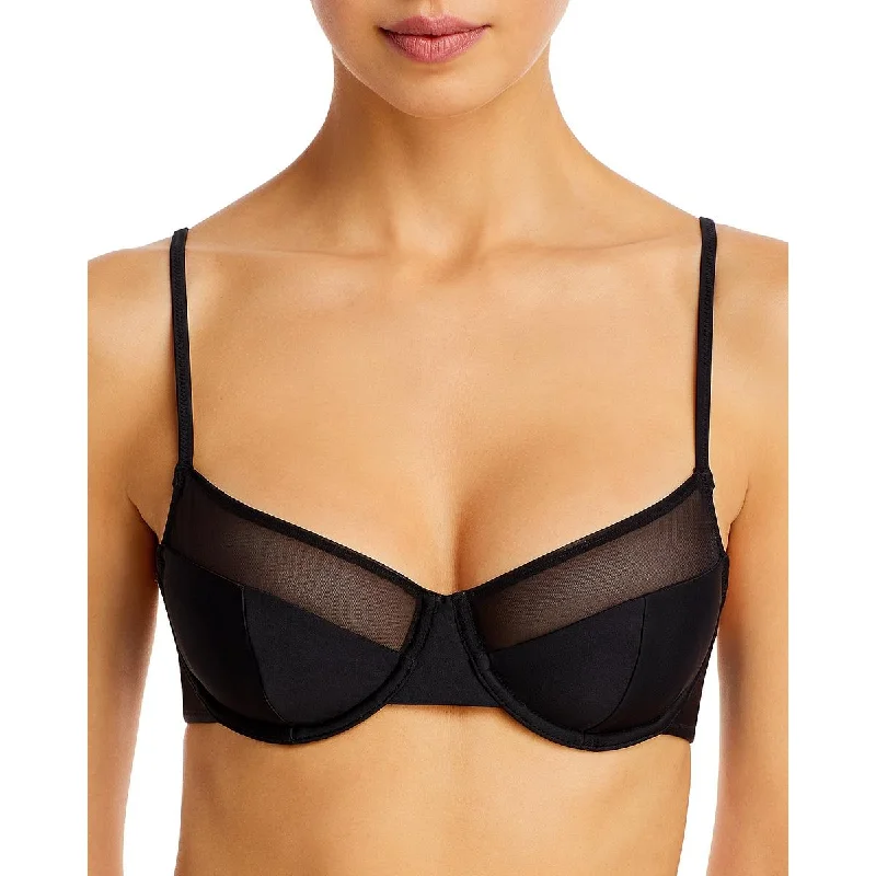 Solid & Striped Womens The Emily Solid Nylon Bikini Swim top Chic Bikini Set