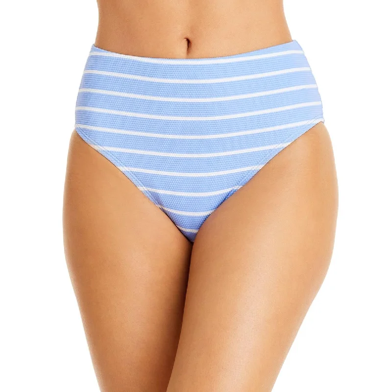 Splendid Womens Striped Lined Swim Bottom Separates Halter Top Bikini