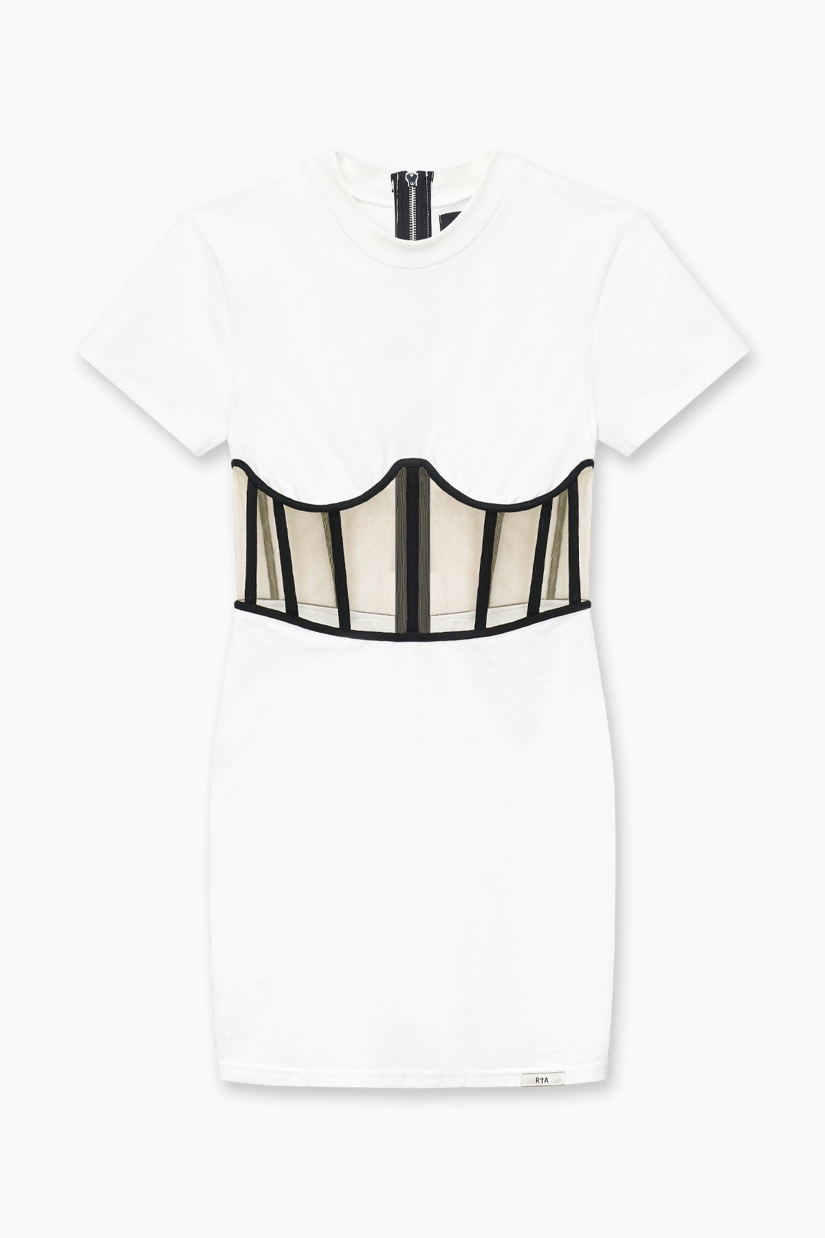 ANGELA MINI DRESS | WHITE Cozy Sweater Mini Dress