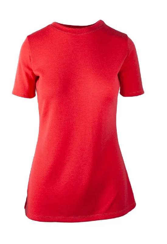 200 Women's Merino Short Sleeve T-Shirt First One - Raspberry