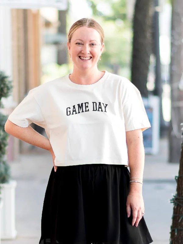 2024 Game Day Crop Tee