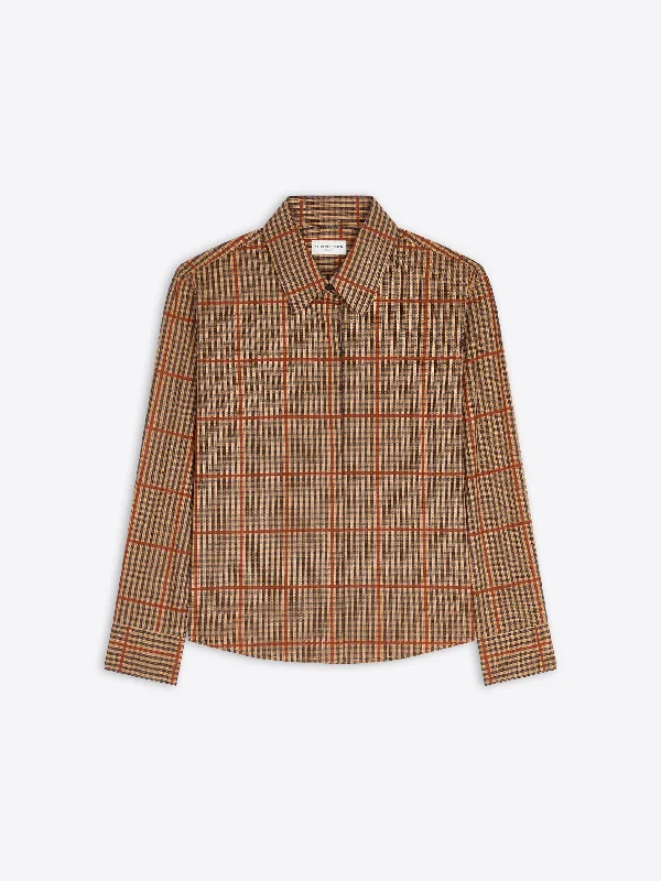 Checked shirt Stylish Printed Short Shirt