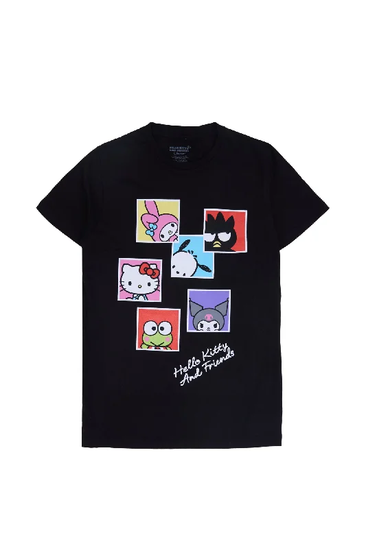 Hello Kitty And Friends  Graphic Relaxed Tee