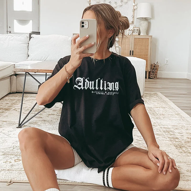 Adulting Lightweight Tee