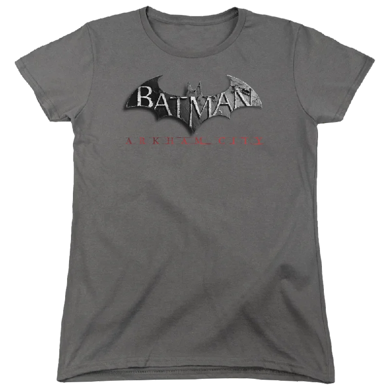 Batman - Arkham Logo - Women's T-Shirt