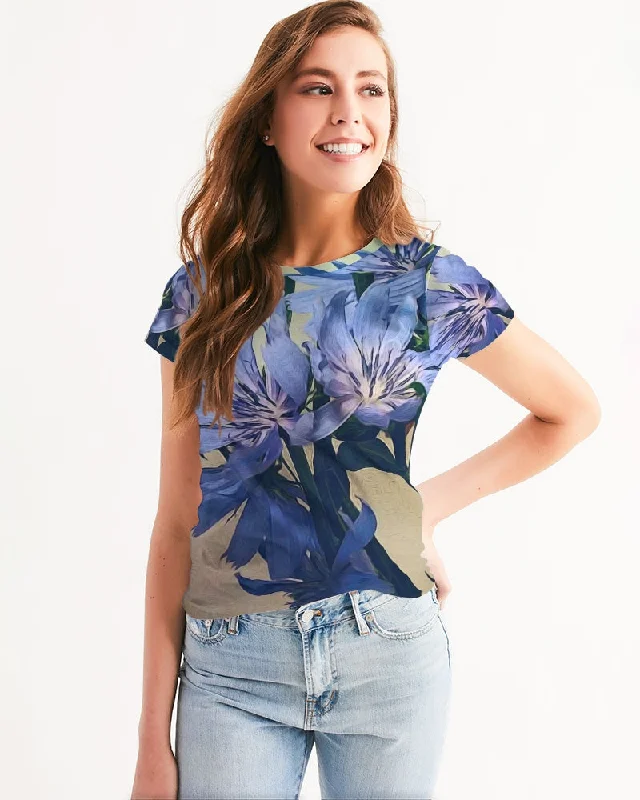 Blue Wildflowers Women's Tee