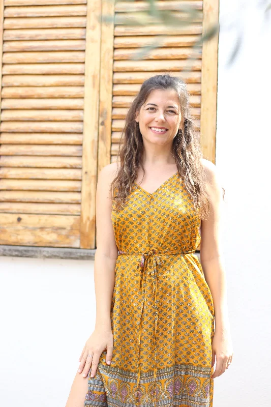 CINMAYI Maxi Dress (S/M) Comfortable Flowy Maxi Dress