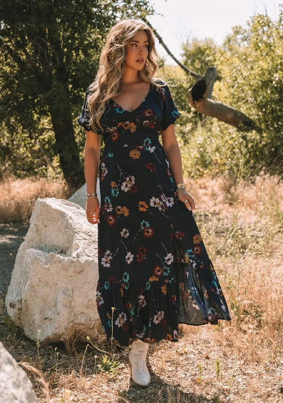 Delphine Maxi Dress Elegant Lace Maxi Dress
