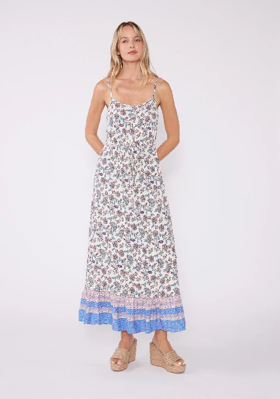 Desert Bloom Maxi Dress Comfortable Cotton Maxi Dress