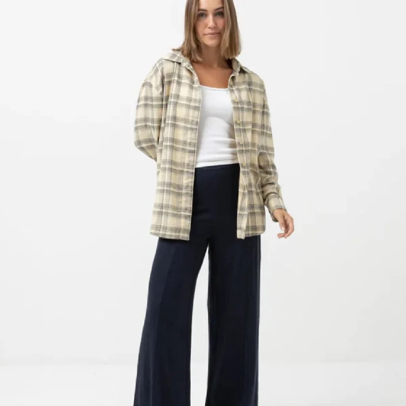 Dream Time Oversized Shirt (Cream) Cozy Summer Short Shirt
