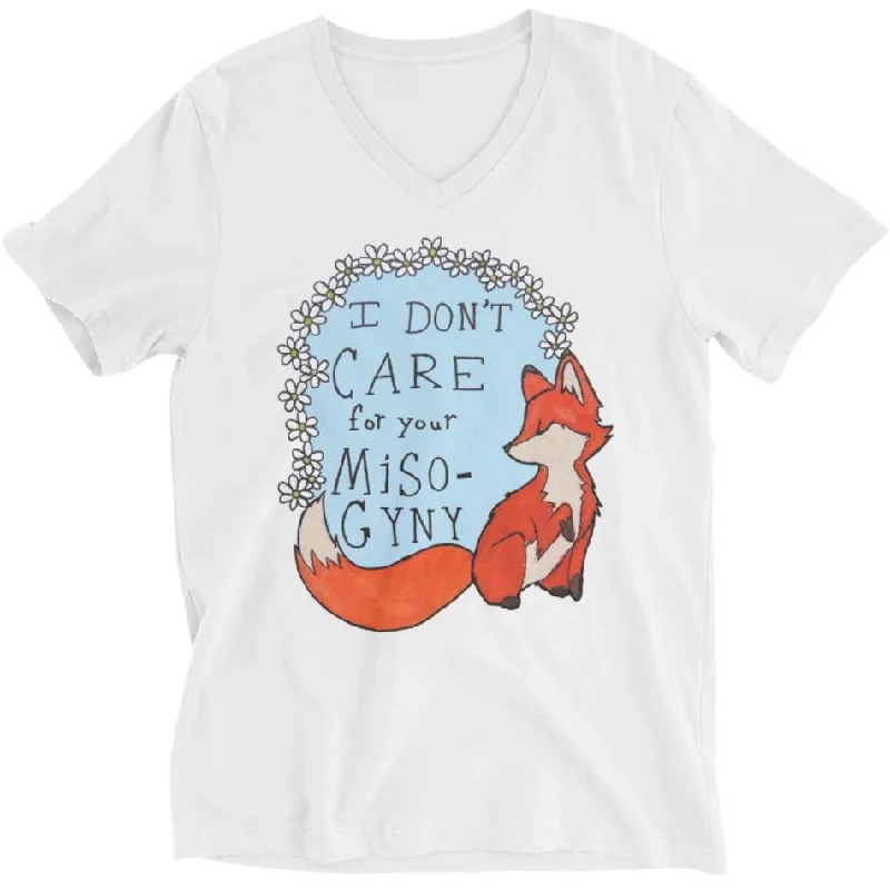 Feminist Fox Doesn't Care For Your Misogyny -- Unisex T-Shirt