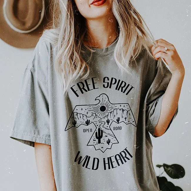 Free Spirit Wild Heart Heavyweight Tee