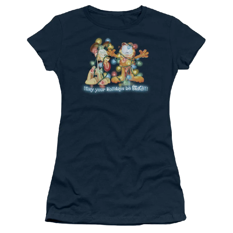 Garfield Bright Holidays - Juniors T-Shirt