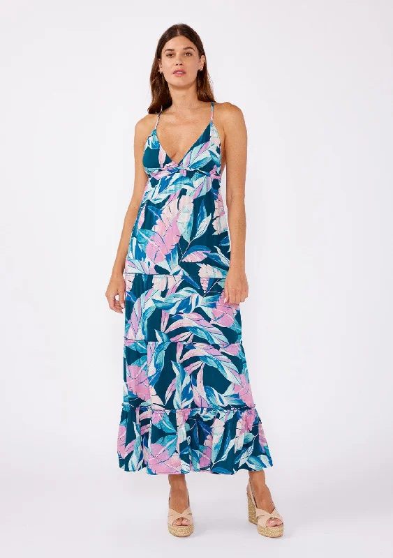 Island Dreams Maxi Dress Elegant Boho Maxi Dress