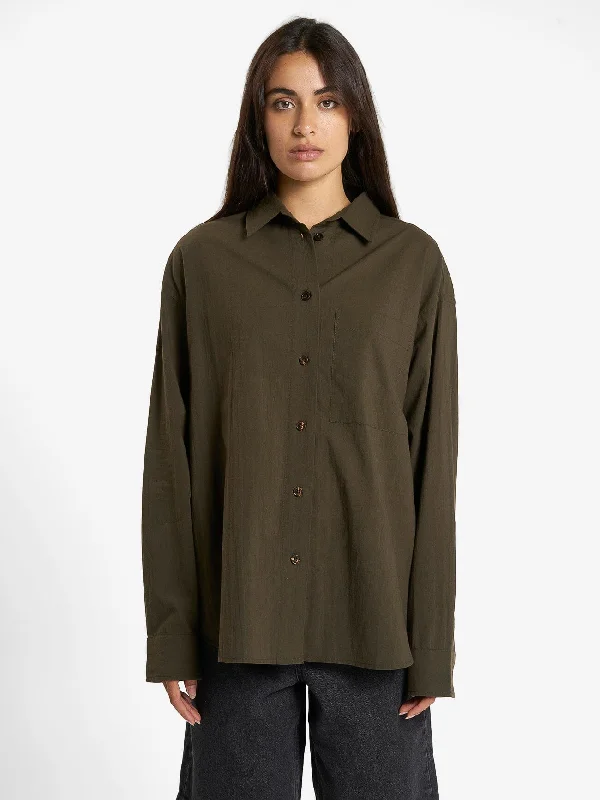 Parker Shirt - Tarmac Relaxed Fit Short Tunic