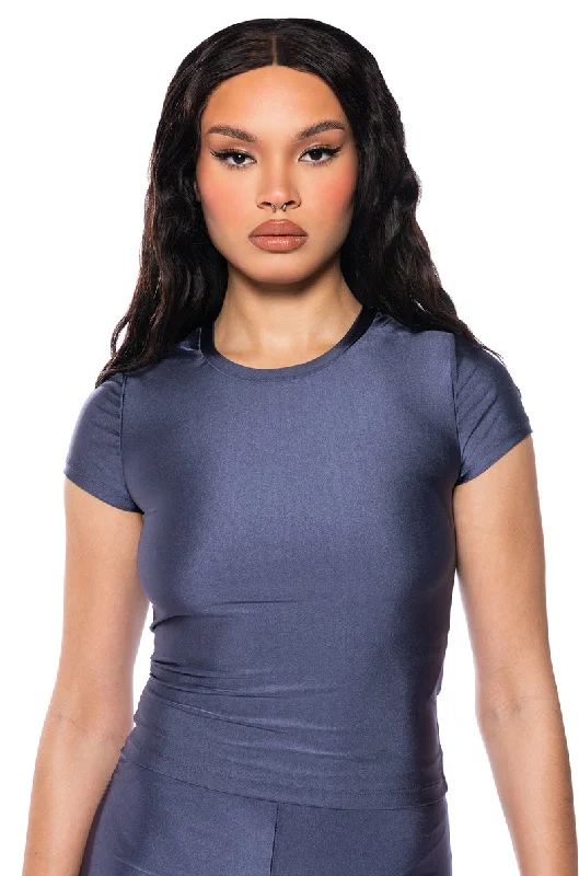 PAXTON DISCO SHORT SLEEVE TSHIRT Chic Silk Short Sleeve Shirt