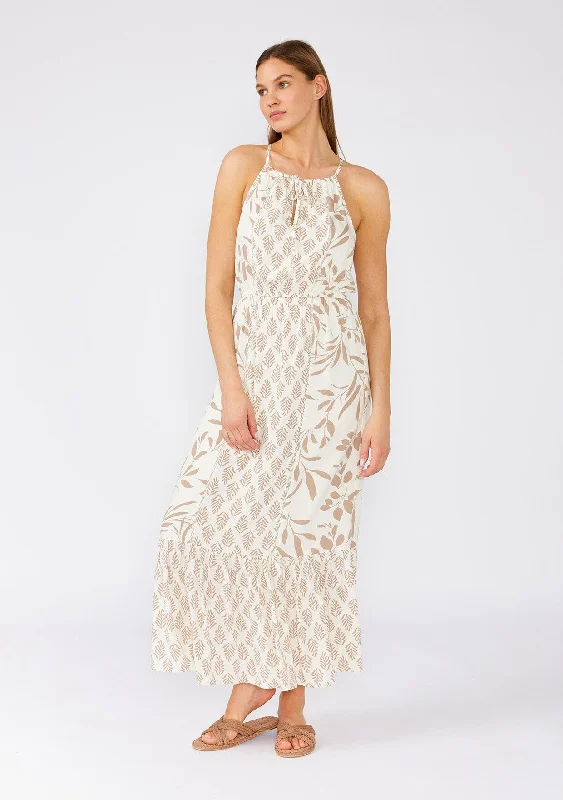 Promenade Maxi Dress Stylish Maxi Dress with Frills