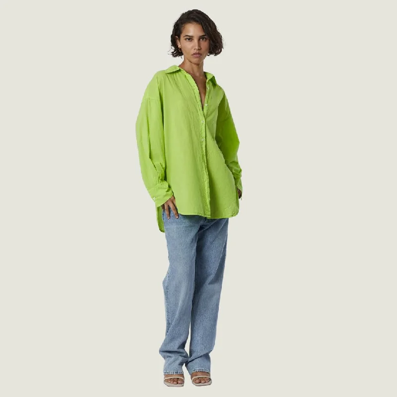 Redondo Button Up Shirt (Acid) Chic Silk Short Sleeve Shirt
