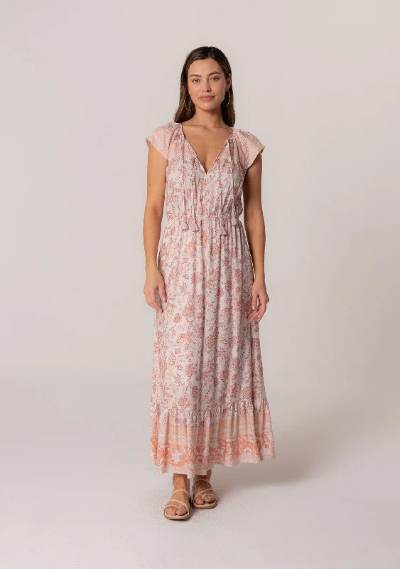 Sierra Maxi Dress Trendy Maxi Dress with Belt