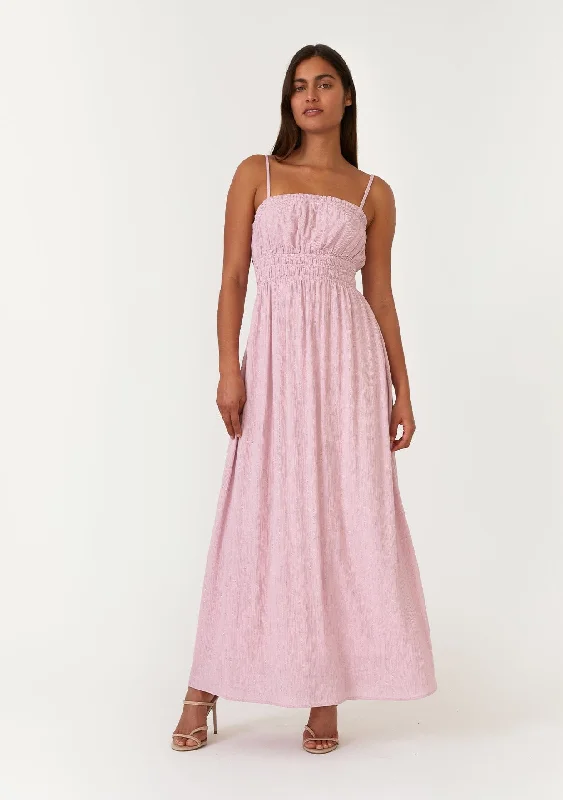 Star Shine Maxi Dress Cozy Knitted Maxi Dress