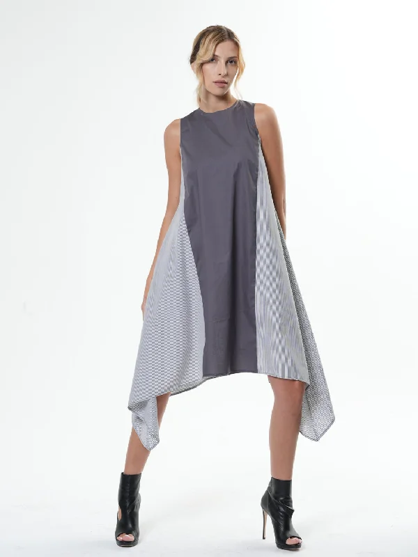 Summer Maxi Dress Fashionable Faux Wrap Maxi Dress
