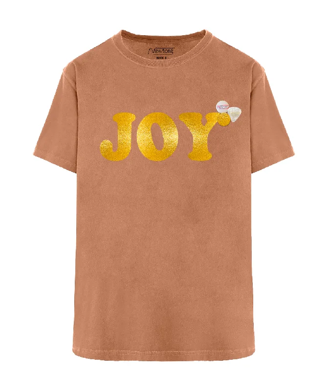 Tee shirt trucker yam "JOY SS24" Classic V-Neck Short Shirt