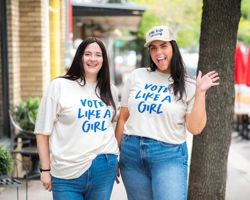 Vote Like a Girl Tee