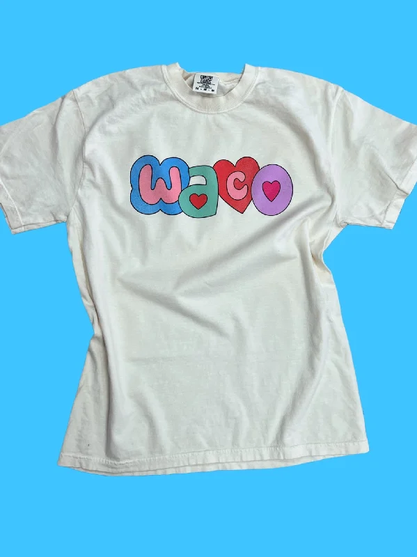 Waco Happy Letters Tee