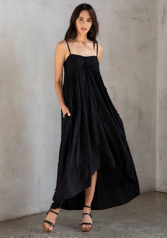 Wavelength Tiered Maxi Dress Comfortable Flowy Maxi Dress