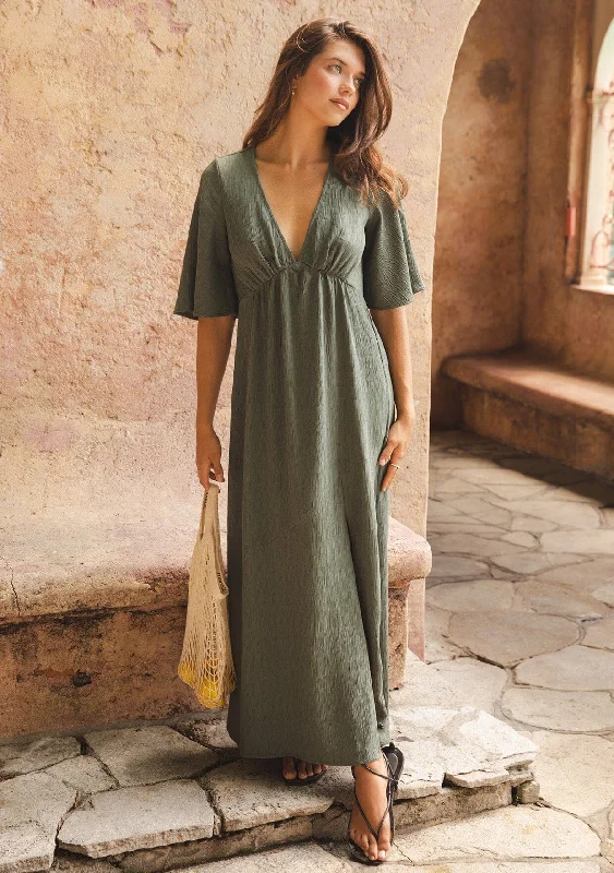 Whisper Maxi Dress Fashionable Asymmetrical Maxi Dress
